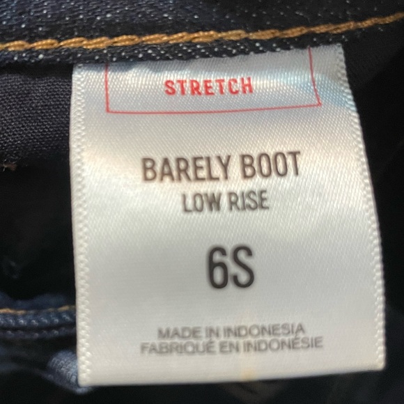 Express Jeans Low Rise 6Short Never Worn Barely Boot - Picture 8 of 8